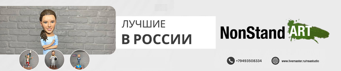 Шаржевые статуэтки по фото